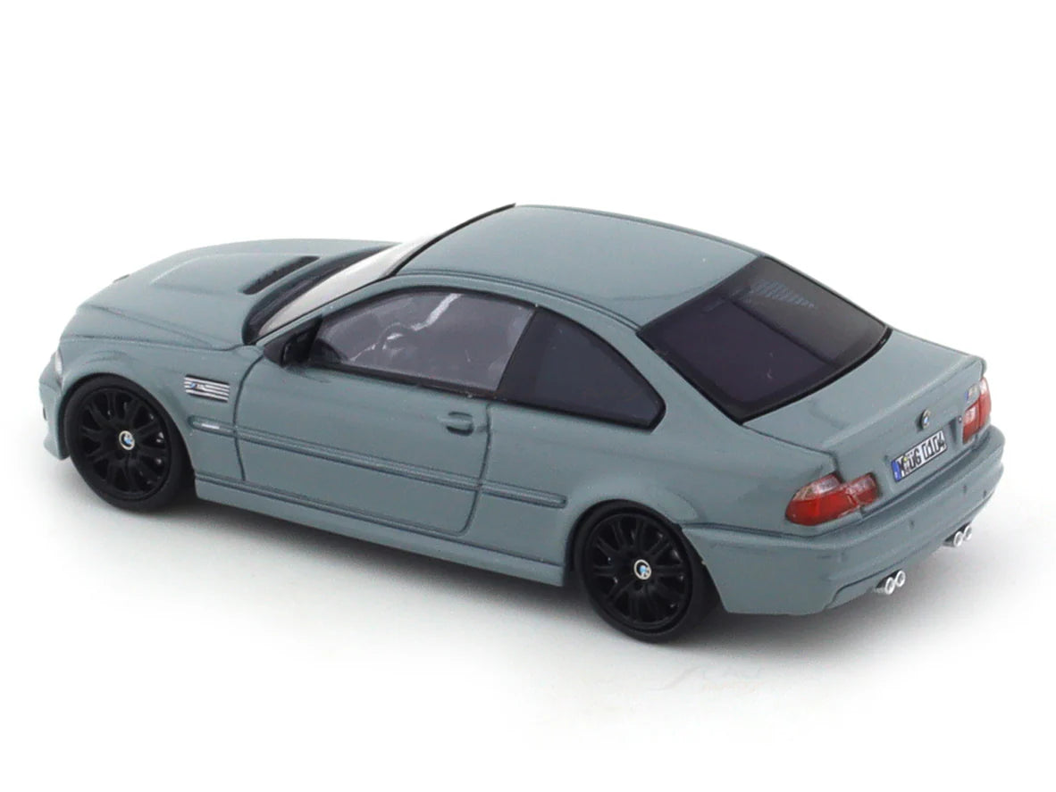 1:64 Street Weapon BMW M3 E46 grey Stance Hunters diecast scale model collectible