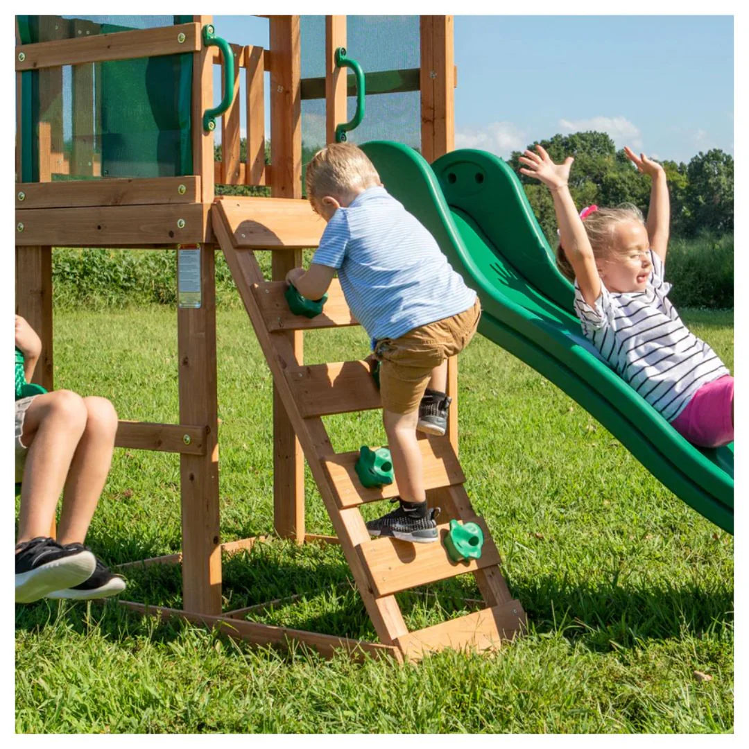 Buckley Hill Playtower with Swing and Slide