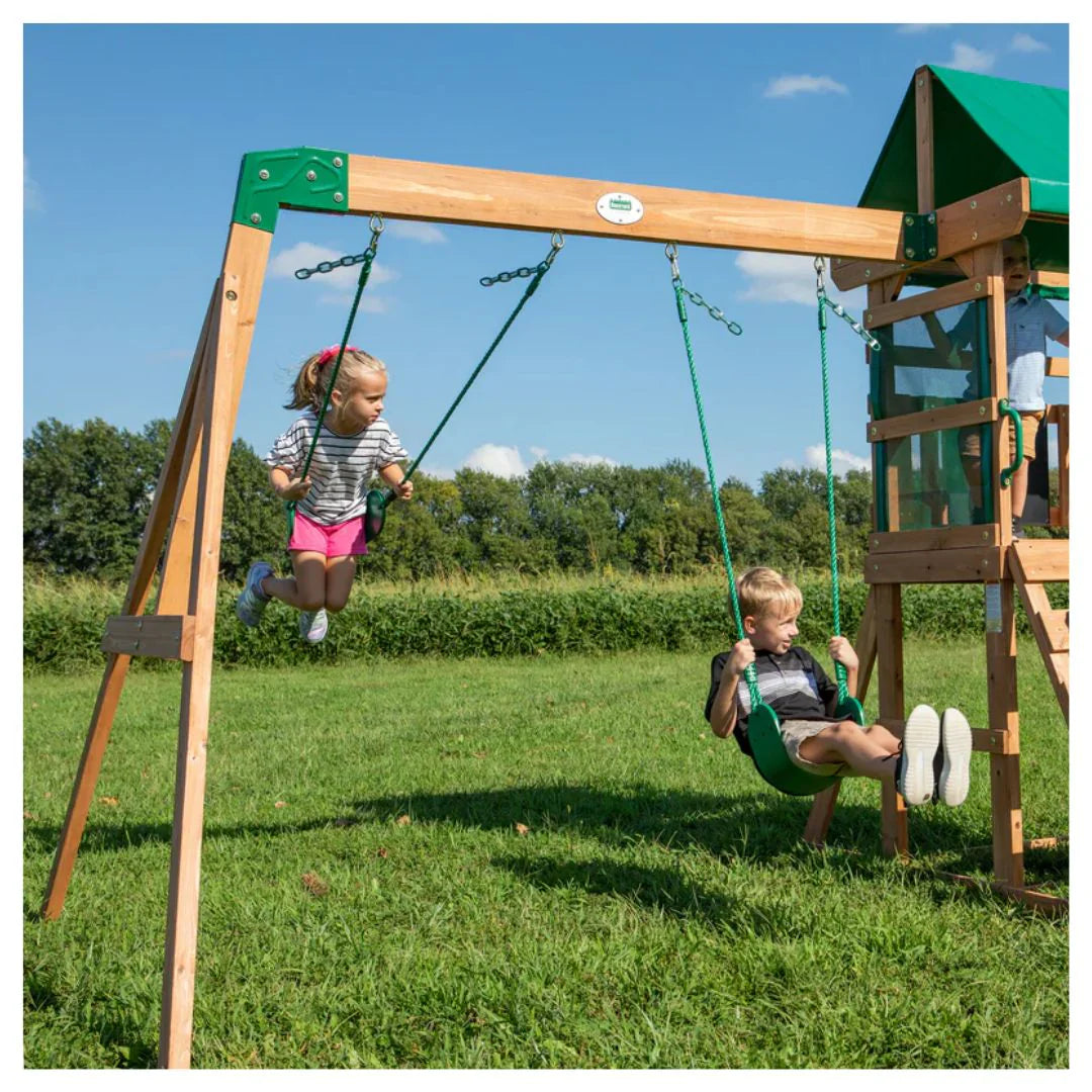 Buckley Hill Playtower with Swing and Slide