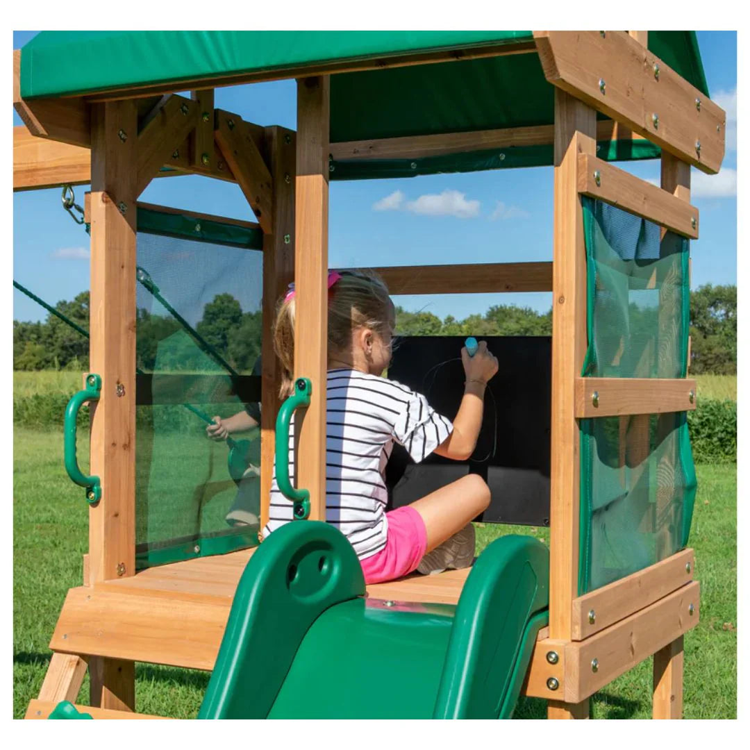 Buckley Hill Playtower with Swing and Slide