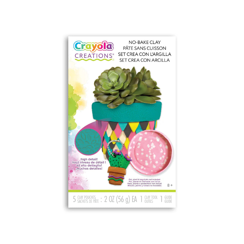 Crayola Creations No Bake Sculpting Clay Kit