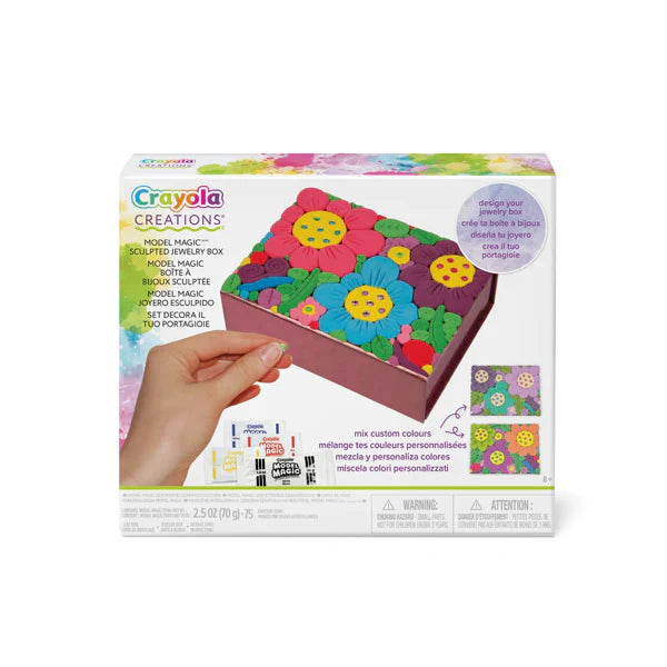 Crayola Creations Model Magic Sculpted Jewelry Box