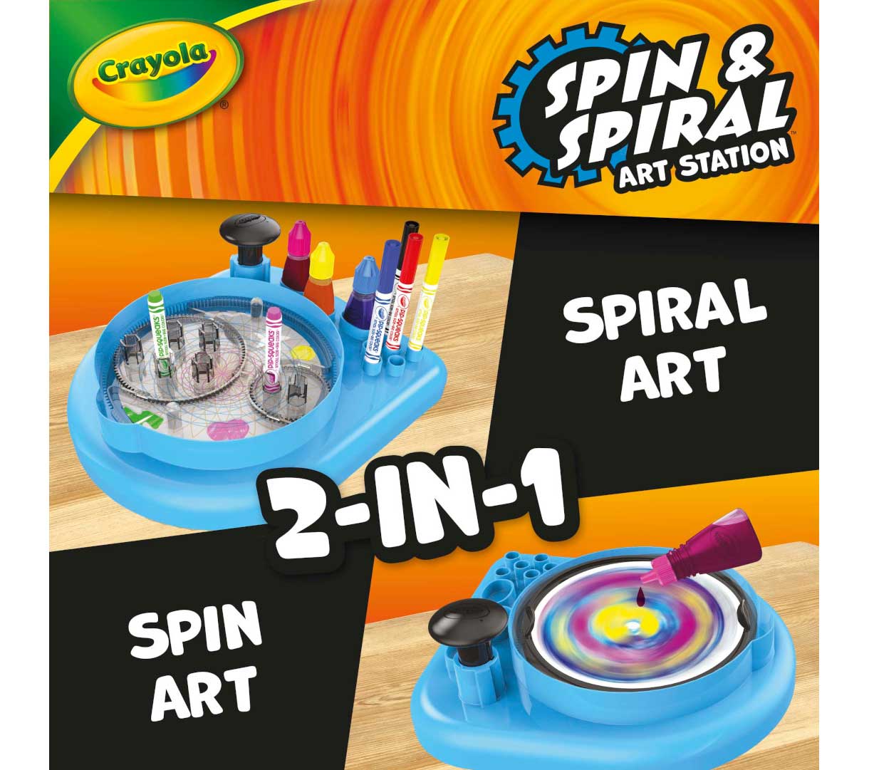 Crayola: Spin & Spiral Art Station