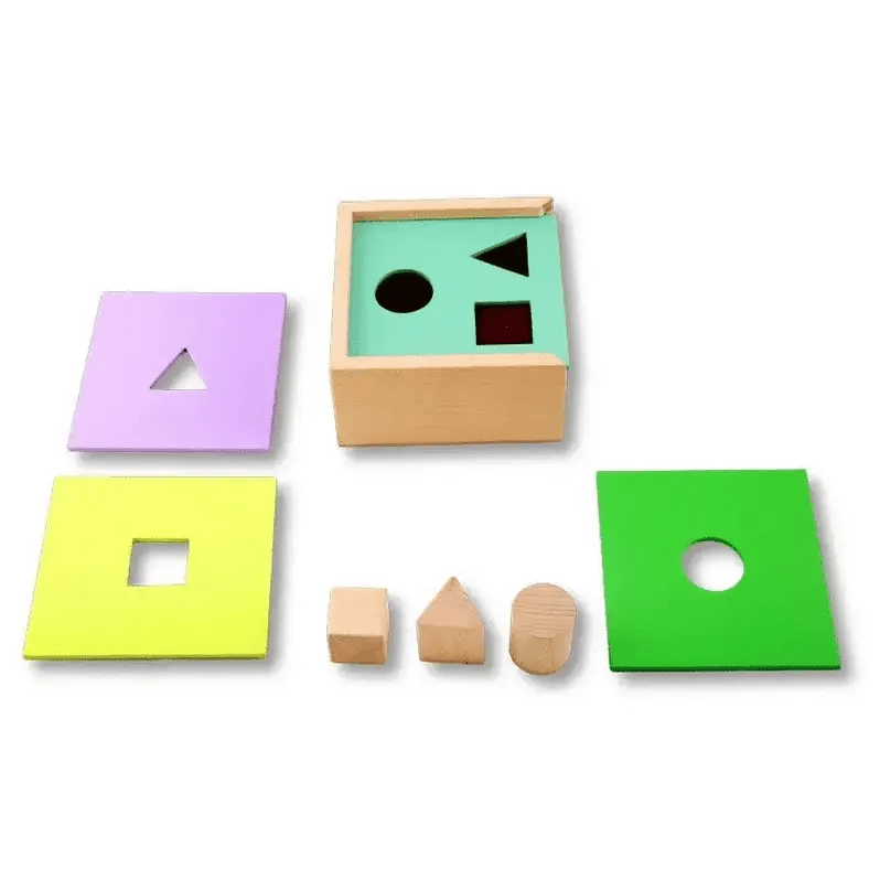 Curious Cub 4- in - 1 Shape Sorter