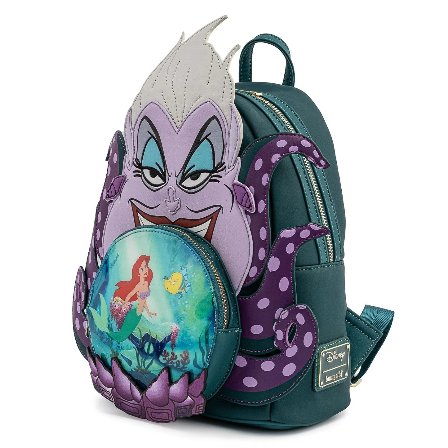 Loungefly: Disney Villains Scene: Ursula Crystal Ball Mini Backpack