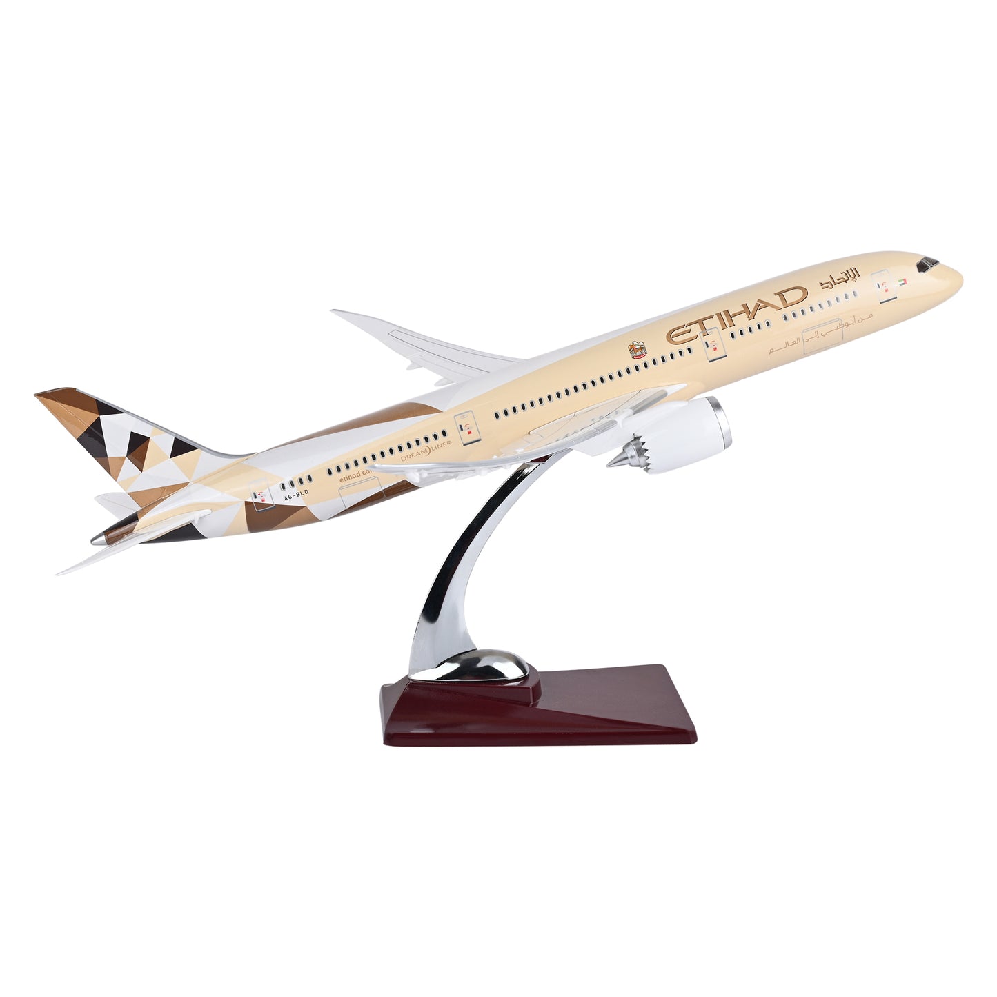 Diecast Aeroplane Scale Model 46cm 1:160 B787 ETIHAD