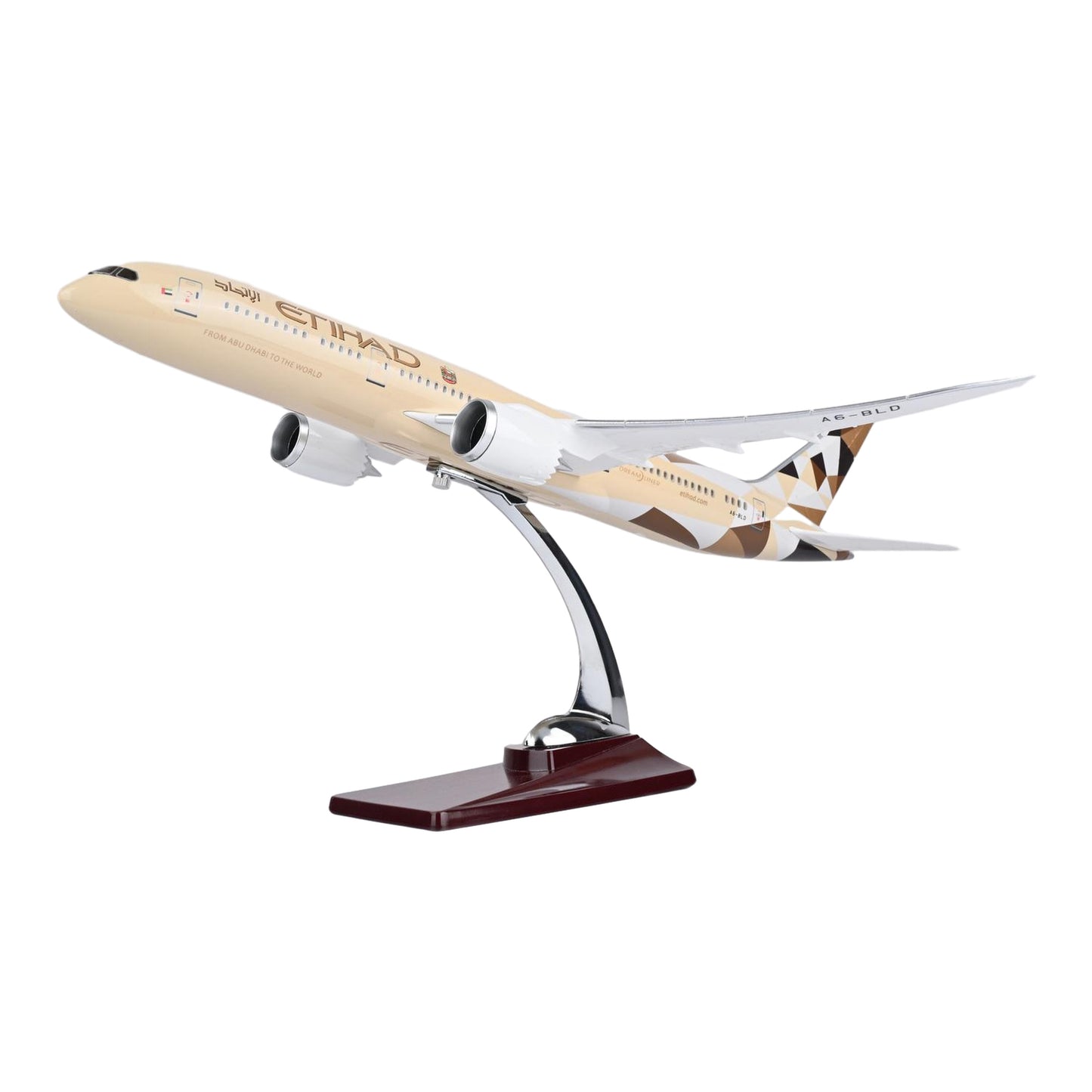 Diecast Aeroplane Scale Model 46cm 1:160 B787 ETIHAD