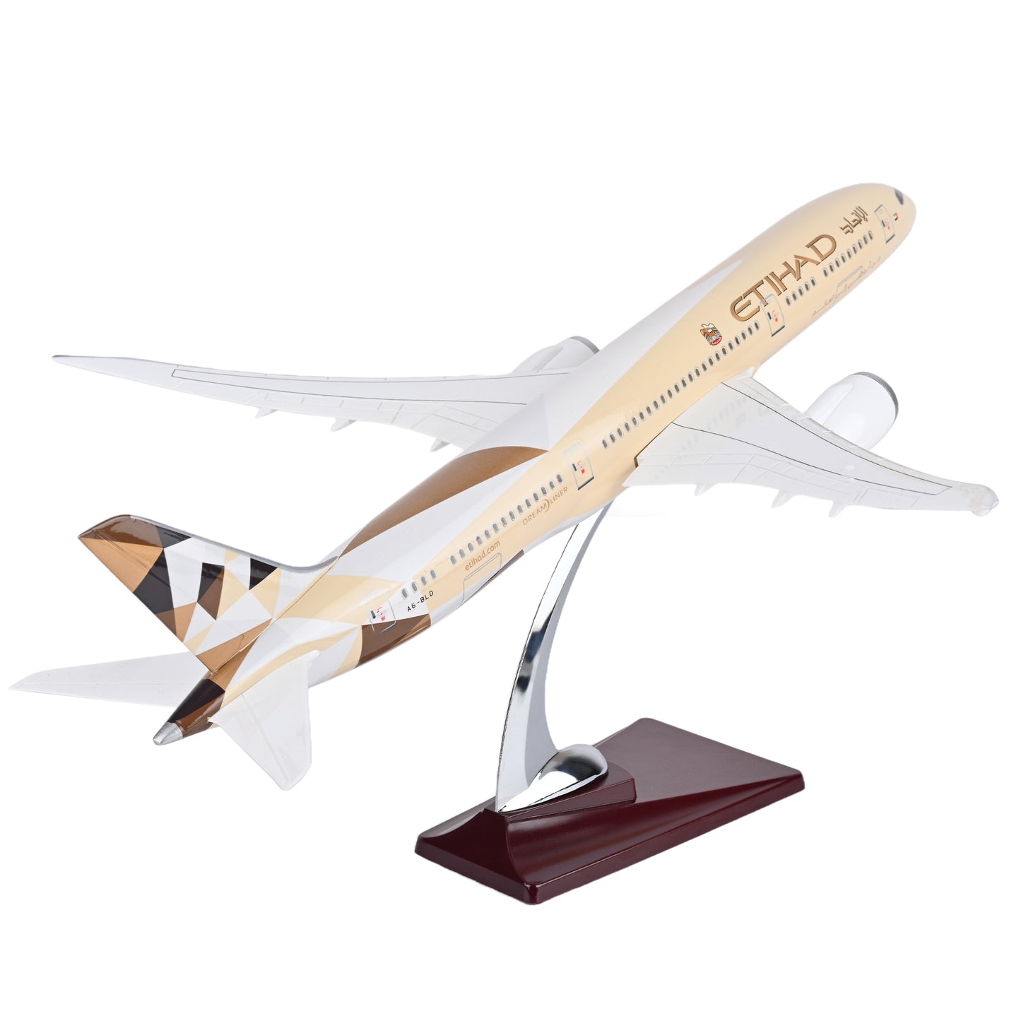Diecast Aeroplane Scale Model 46cm 1:160 B787 ETIHAD