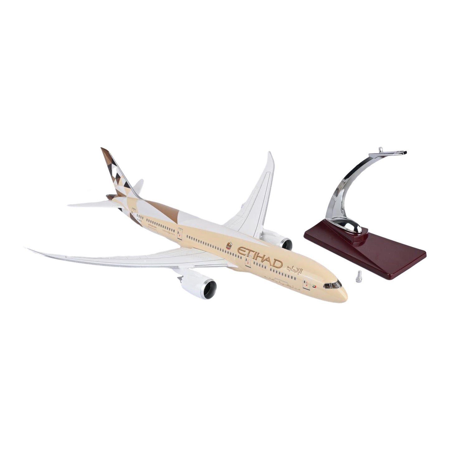 Diecast Aeroplane Scale Model 46cm 1:160 B787 ETIHAD