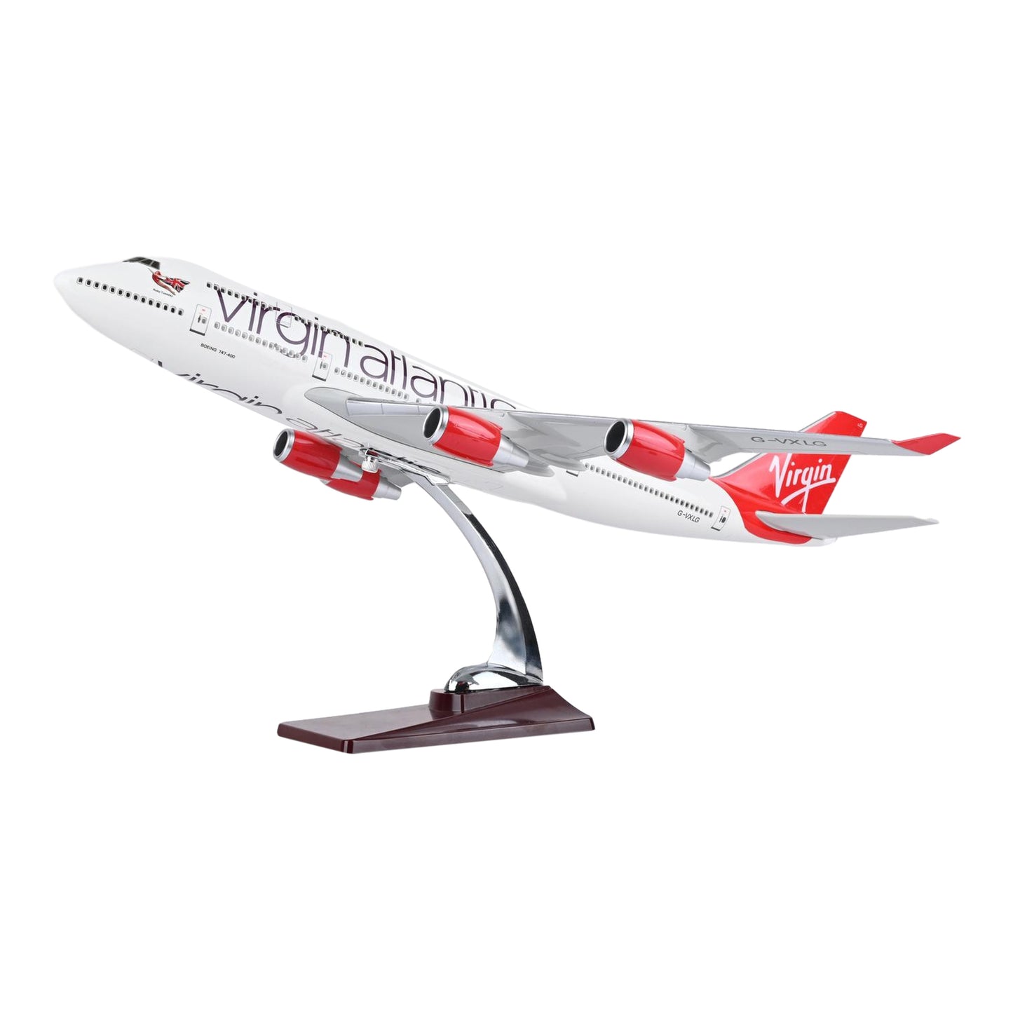 Diecast Aeroplane Scale Model 46cm 1:160 B747 VIRGIN ATLANTIC