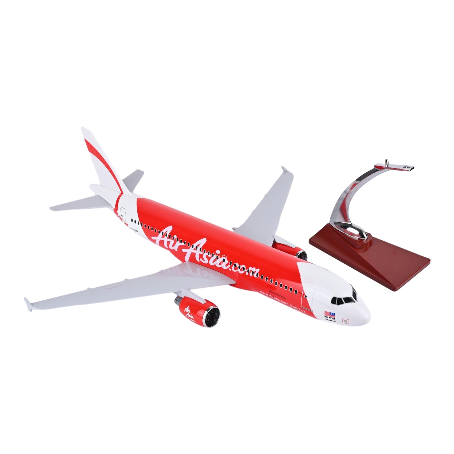 Diecast Aeroplane Scale Model 46cm 1:160 A320 AIR ASIA