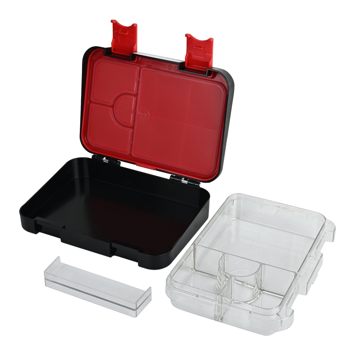 Smiggle Medium Bento Lunch Box for Kids | Leakproof Multi-Compartment Food Storage Box for School - JURASSIC PARK
