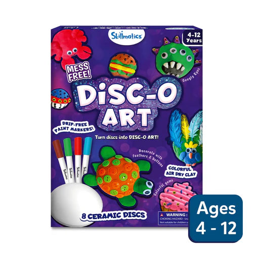 SKILLMATICS Disc-O Art | No Mess Art & Craft Activity (ages 4-12)