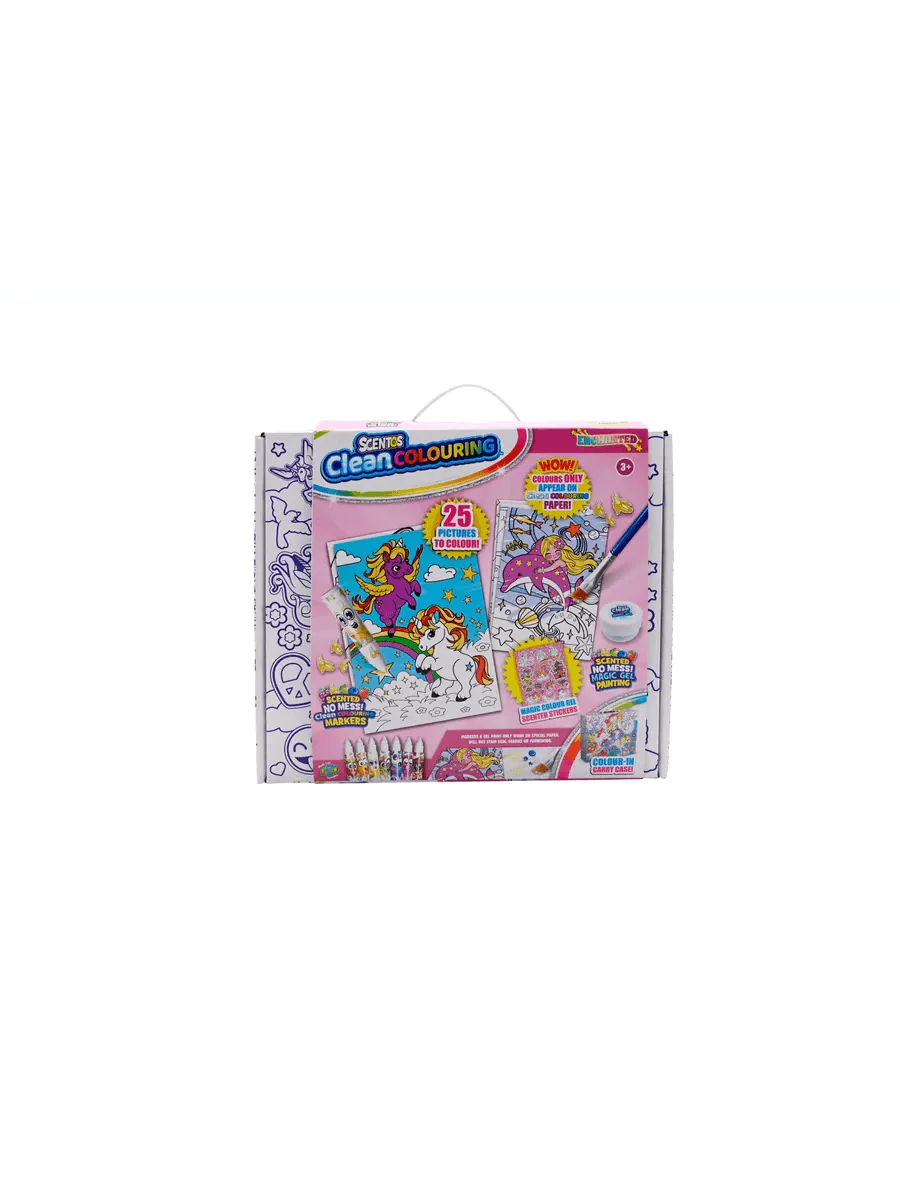 SCENTOS CleanColouring™ Pizza Box - Enchanted