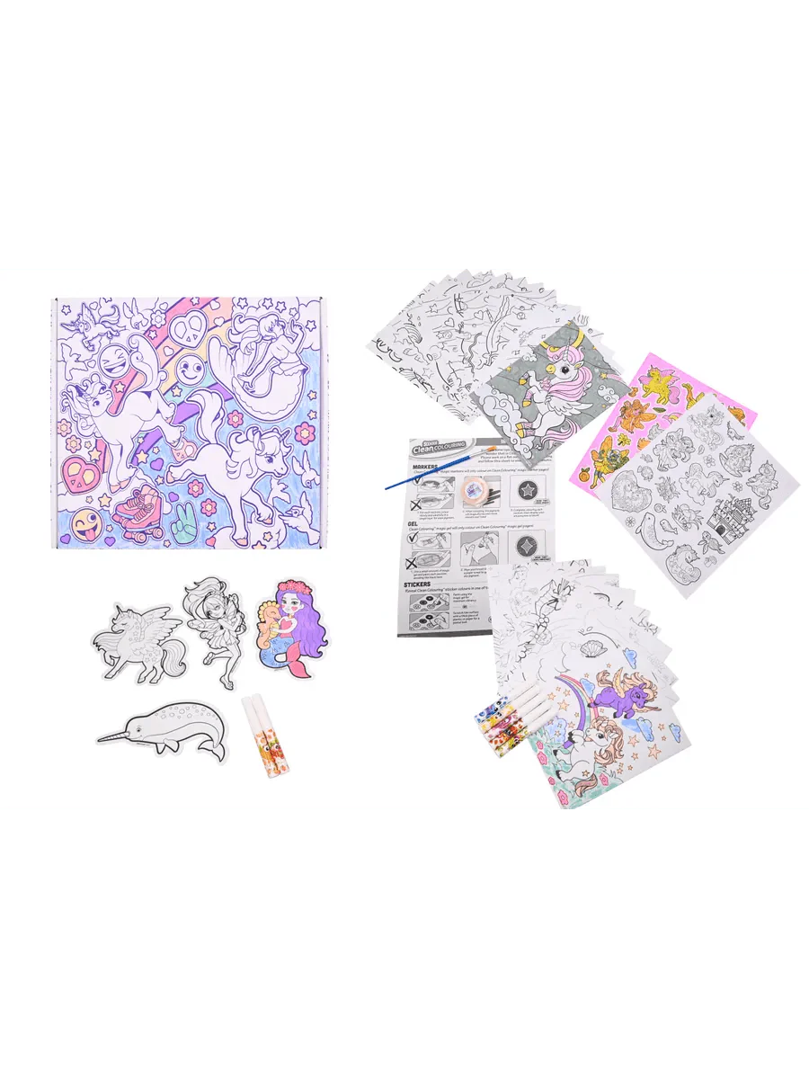 SCENTOS CleanColouring™ Pizza Box - Enchanted