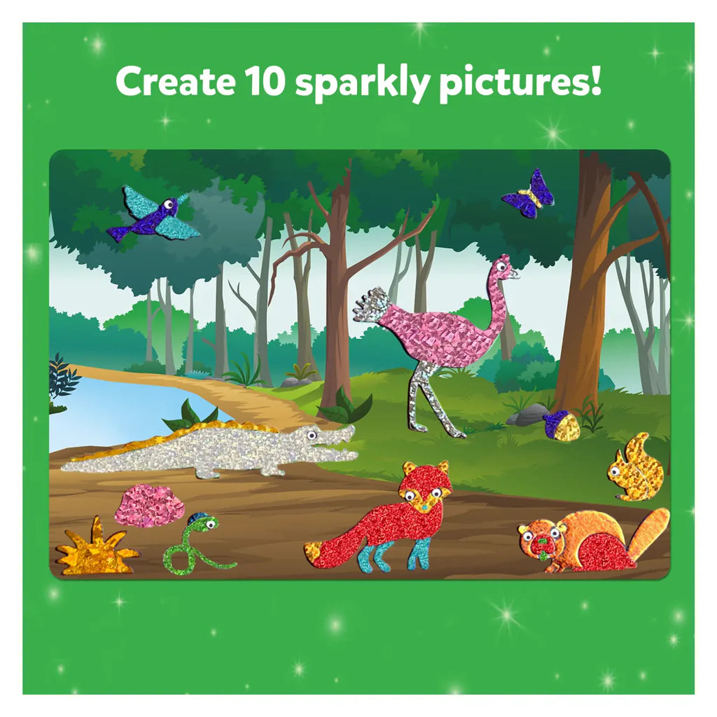 SKILLMATICS Foil Fun: World Of Animals | No Mess Art Kit (ages 4-9)
