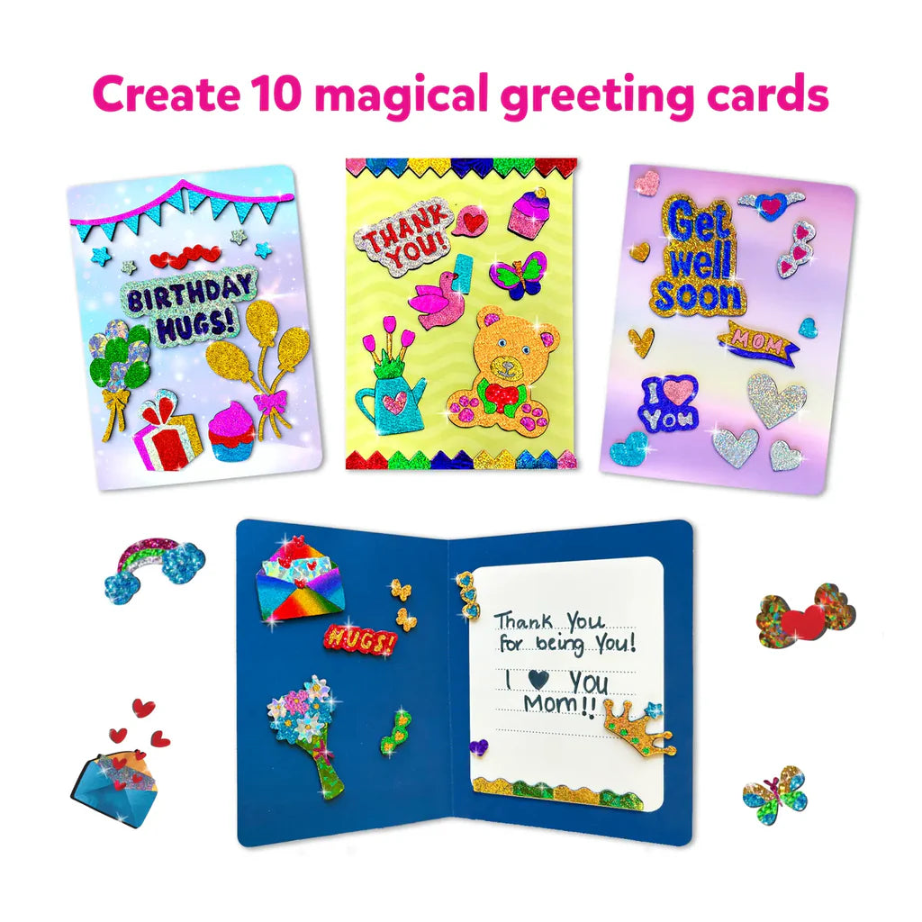 SKILLMATICS Foil Fun: Card Making Set | No Mess Art Kit (ages 4-9)