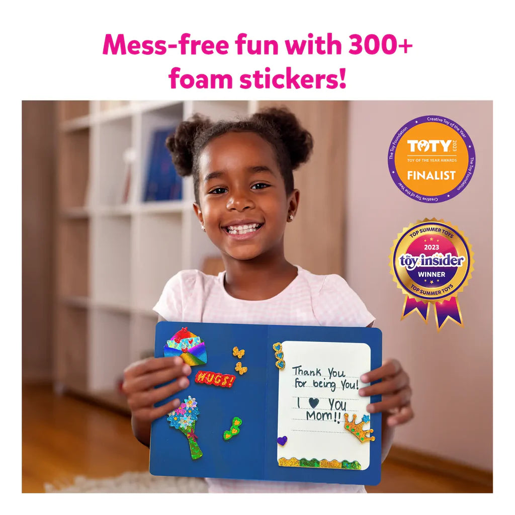 SKILLMATICS Foil Fun: Card Making Set | No Mess Art Kit (ages 4-9)