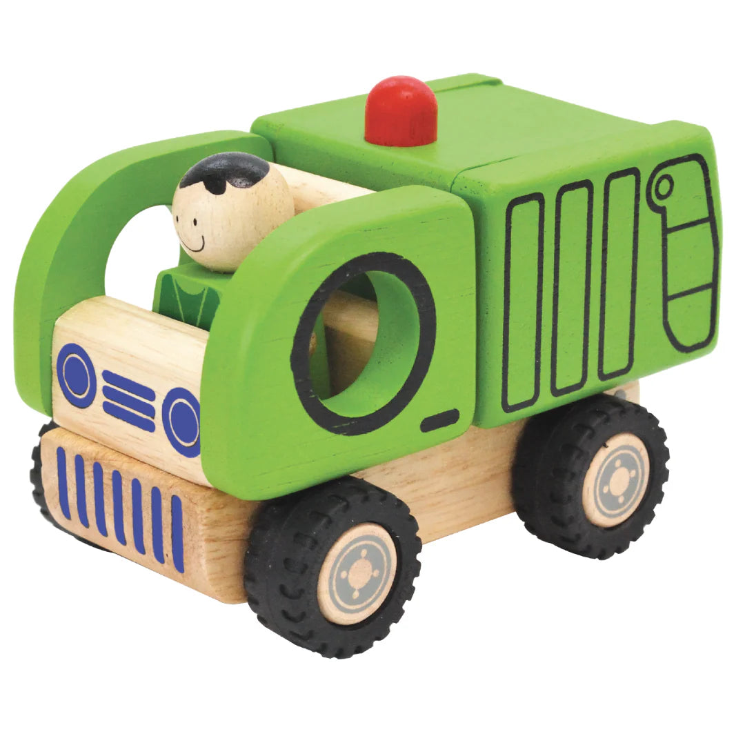 Wooden Garbage Truck
