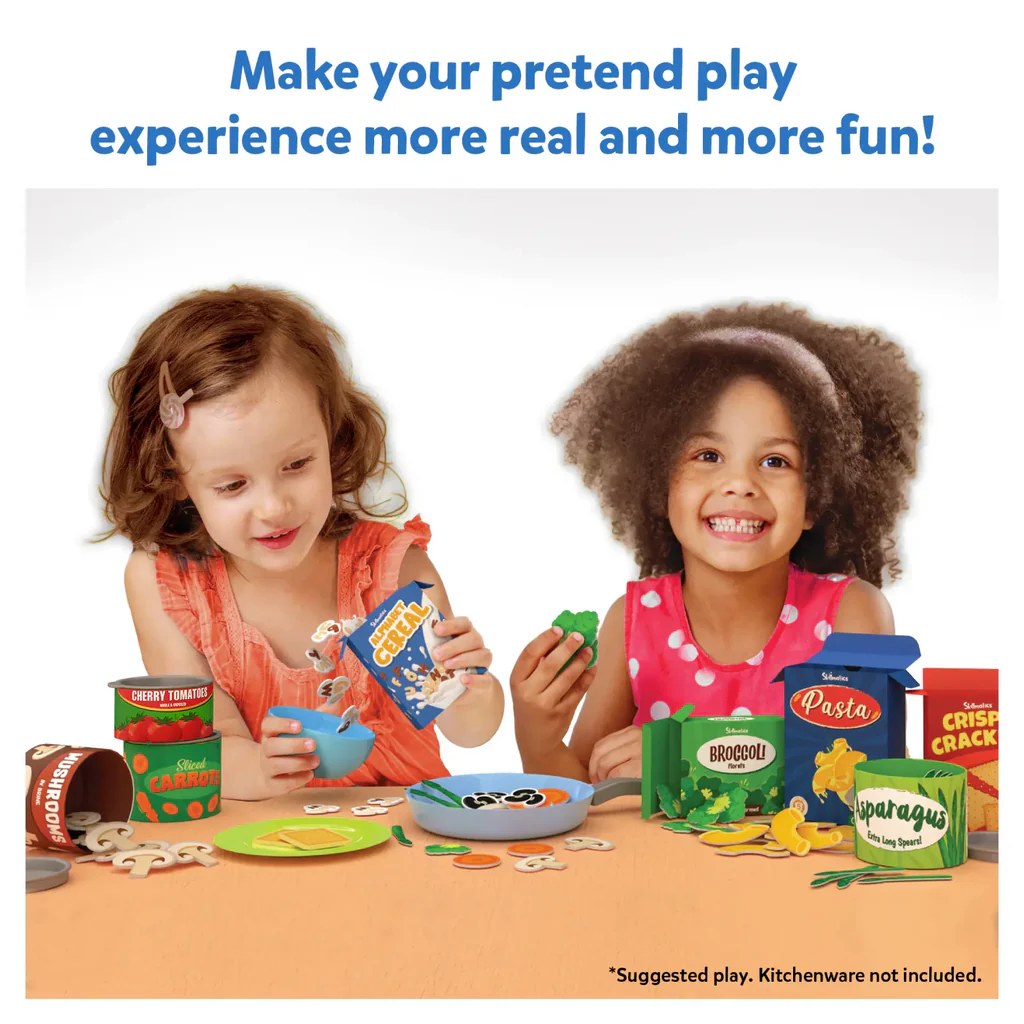SKILLMATICS Grocery Set | Play Food for Realistic Pretend Play (ages 3-7)
