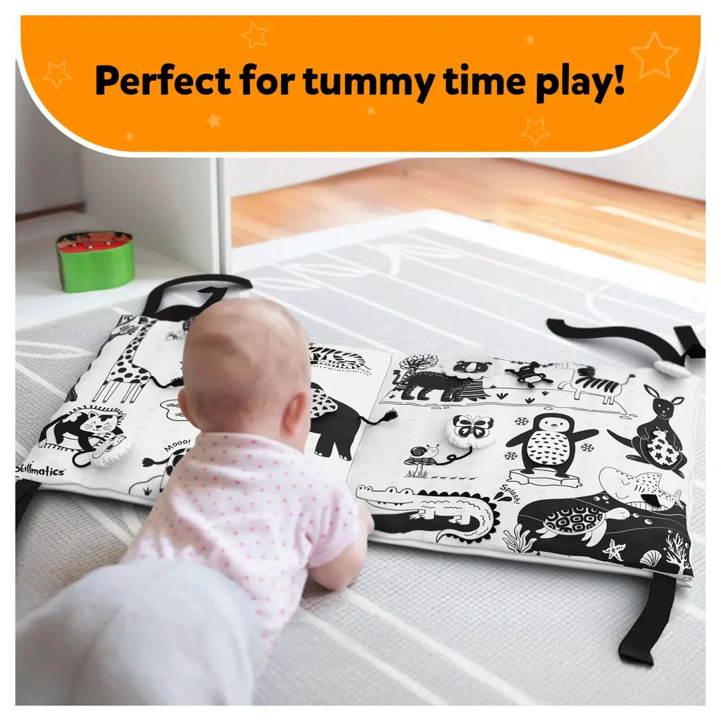 SKILLMATICS High Contrast Sensory Cloth Mat (0-18 months)