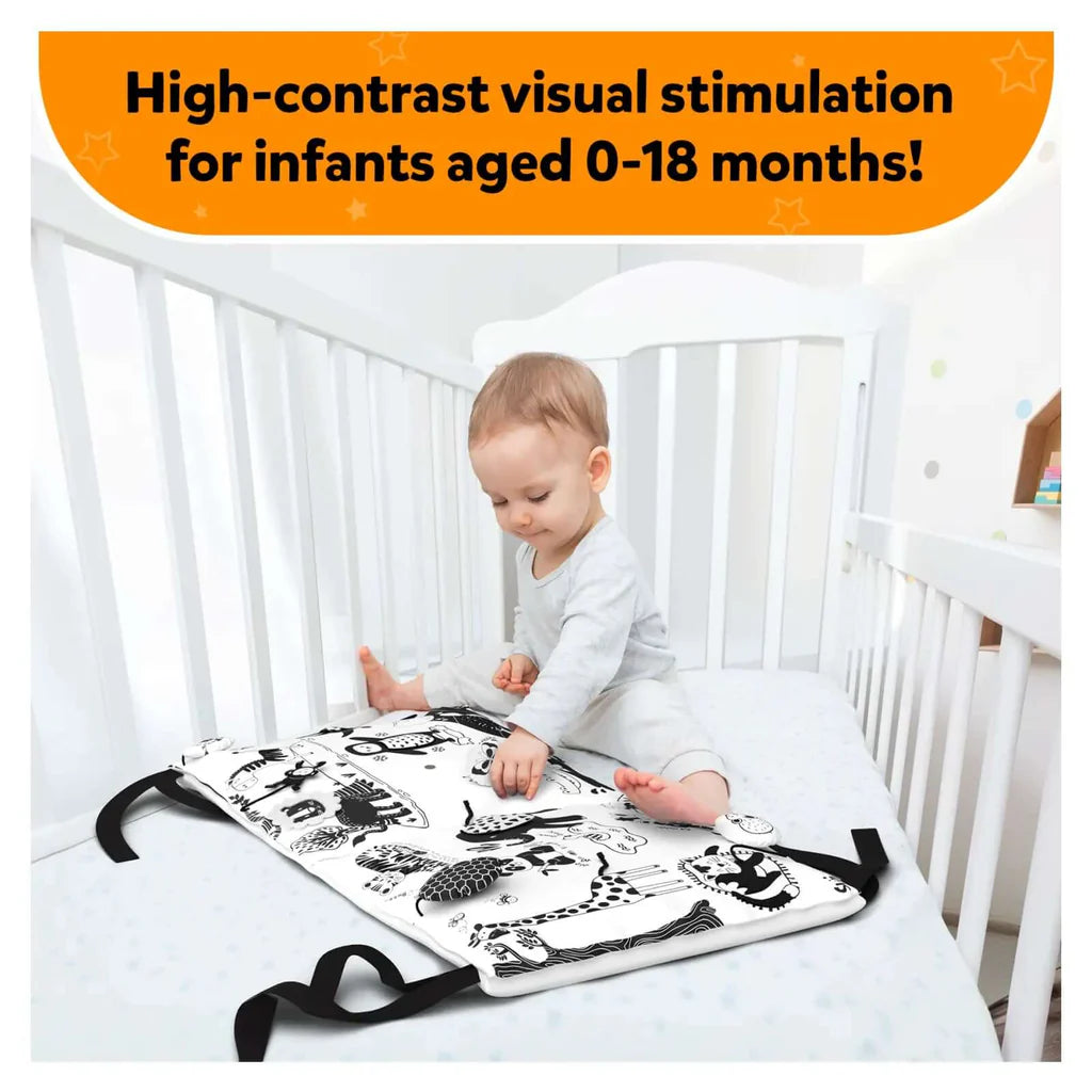 SKILLMATICS High Contrast Sensory Cloth Mat (0-18 months)