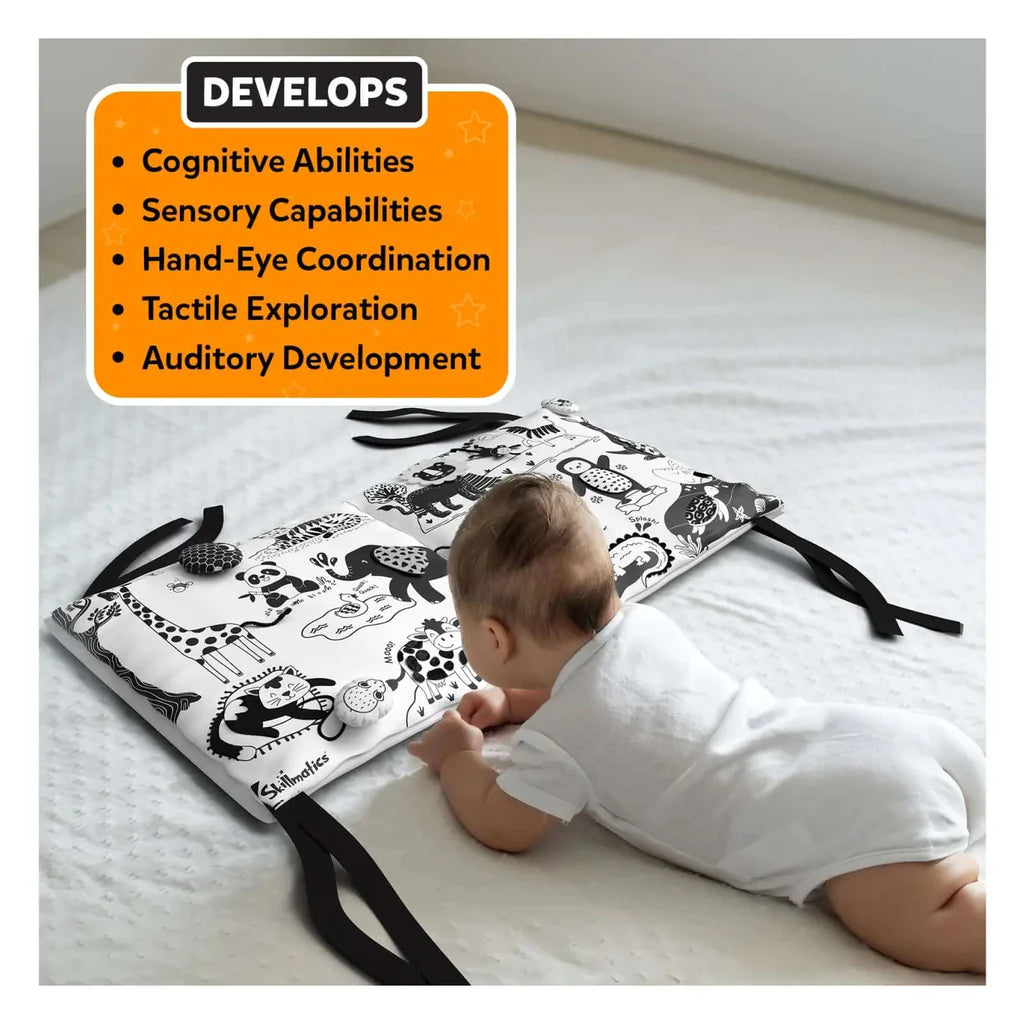 SKILLMATICS High Contrast Sensory Cloth Mat (0-18 months)