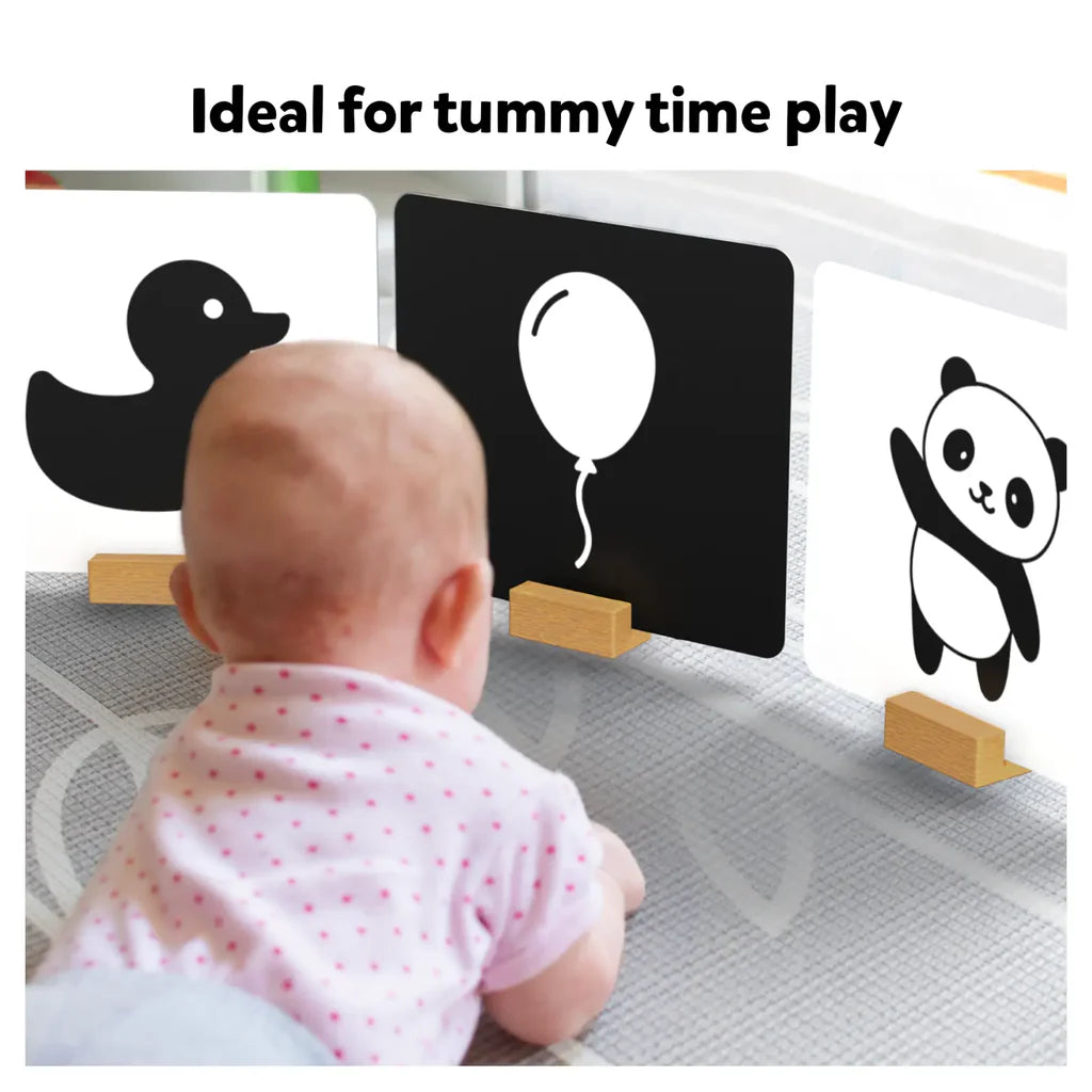 SKILLMATICS High Contrast Flash Cards for Infants (0-12 months)