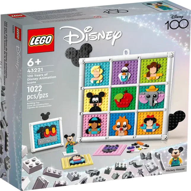 LEGO 43221 Disney 100 Years of Disney Animation Icons
