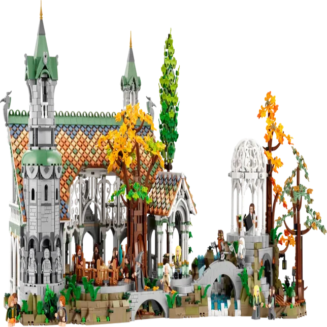Lego 10316 Icons The Lord Of The Rings: Rivendell - 6167 Pieces
