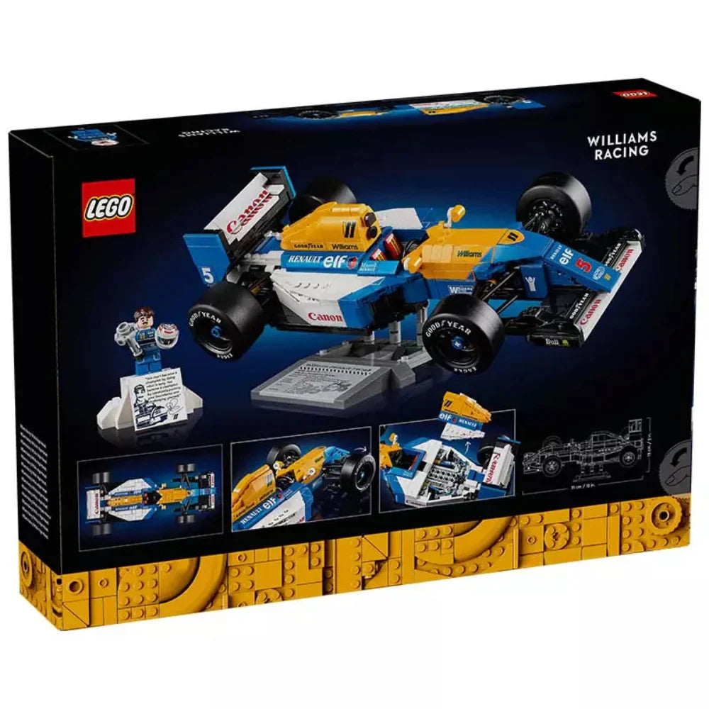 LEGO 10353 Icons Williams Racing FW14B & Nigel Mansell (799 Pieces)