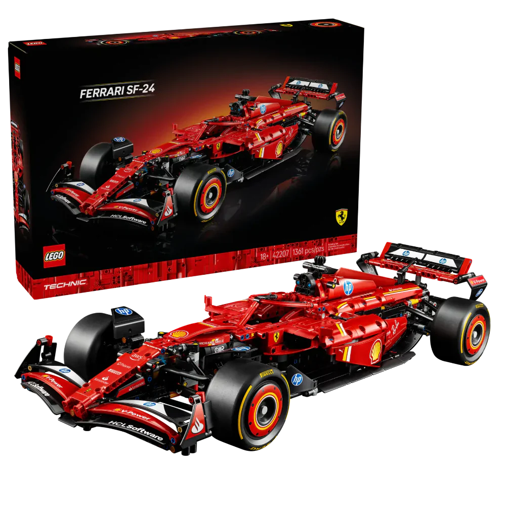 LEGO 42207 Technic Ferrari SF-24 F1 Car (1361 Pieces)