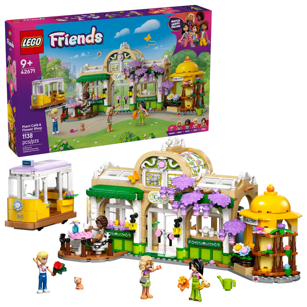 Lego Friends Plant Café & Flower Shop 42671