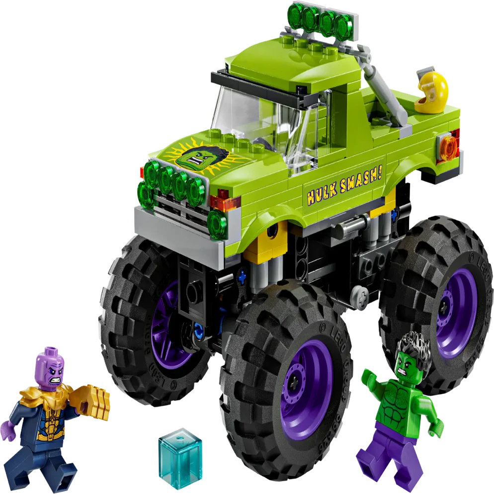 Lego Marvel The Hulk Truck vs. Thanos 76312