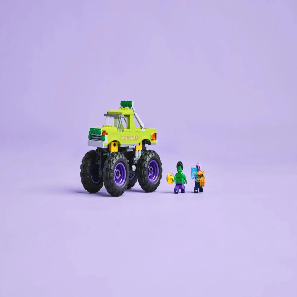 Lego Marvel The Hulk Truck vs. Thanos 76312