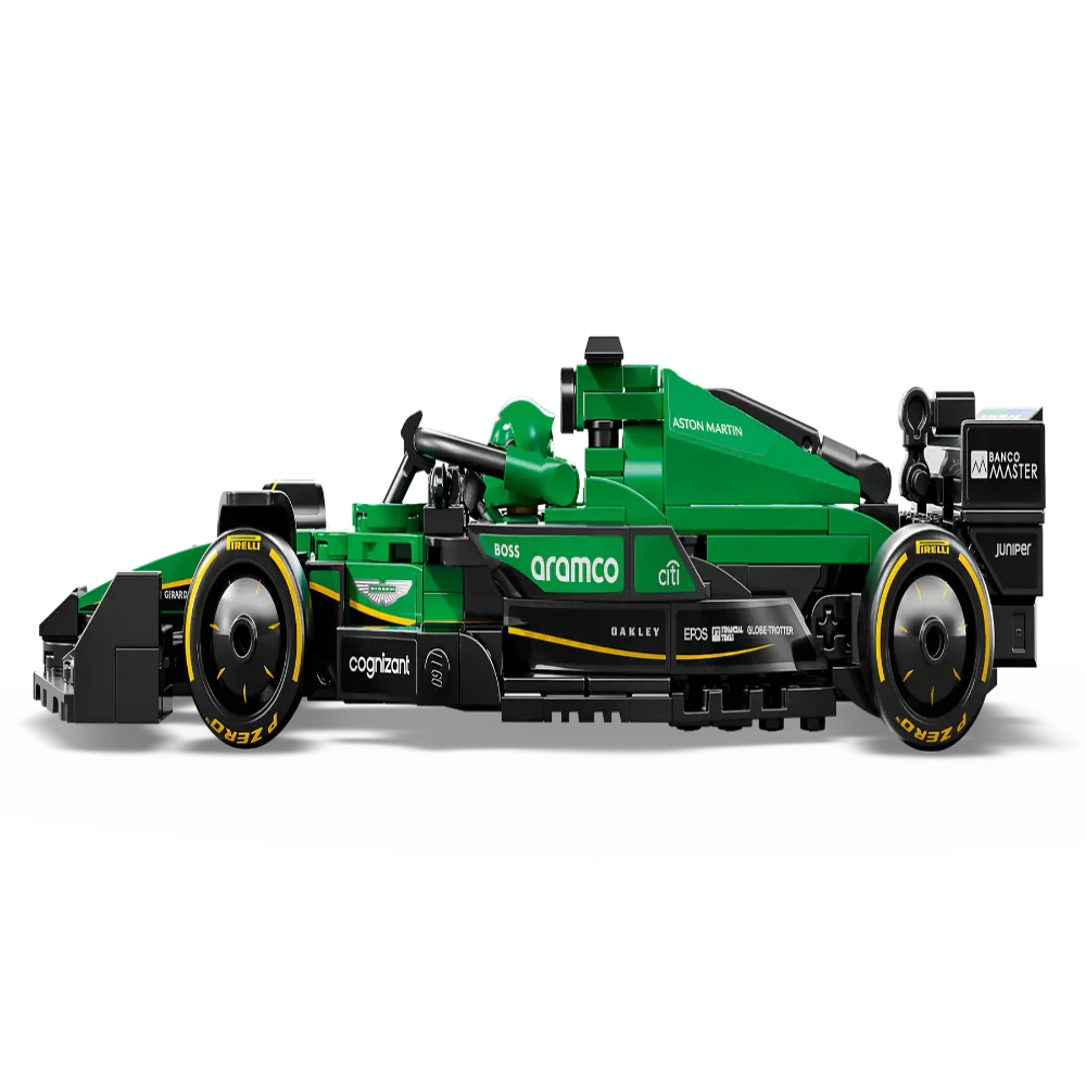 LEGO 77245 Speed Champions Aston Martin Aramco F1 AMR24 Race Car (269 Pieces)