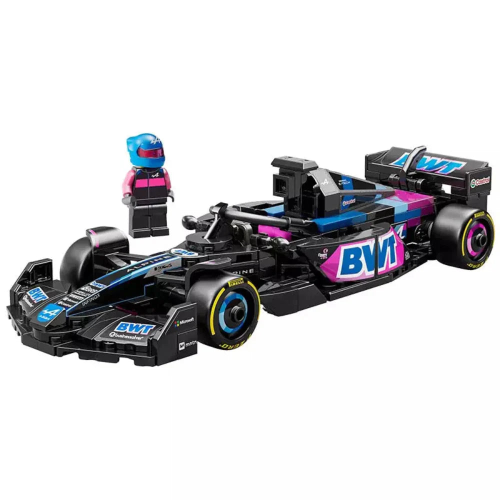 LEGO 77248 Speed Champions BWT Alpine F1 Team A524 Race Car (258 Pieces)