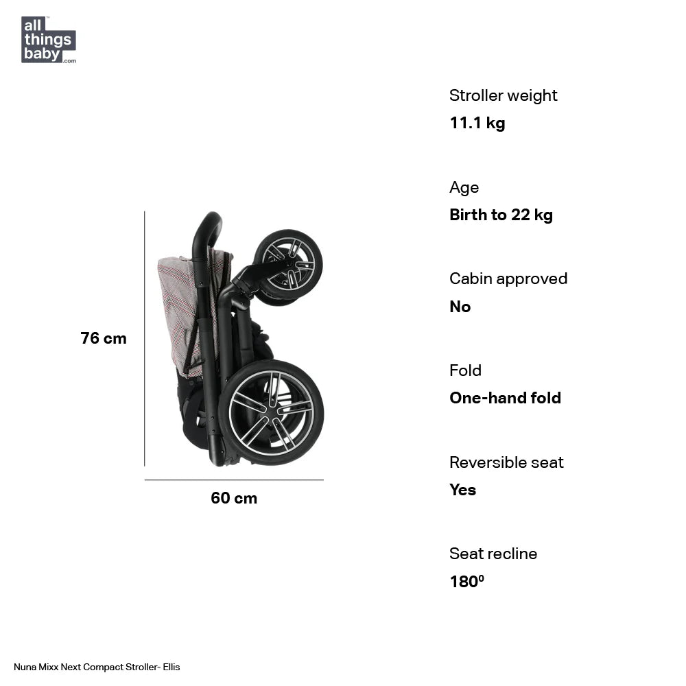 Nuna Mixx Next Compact Stroller