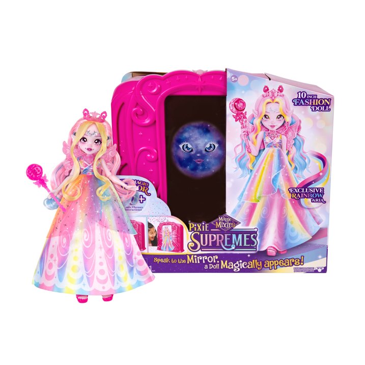Magic Mixies Pixie Supremes Rainbow Fashion Doll – Magical Style & Fantasy Play