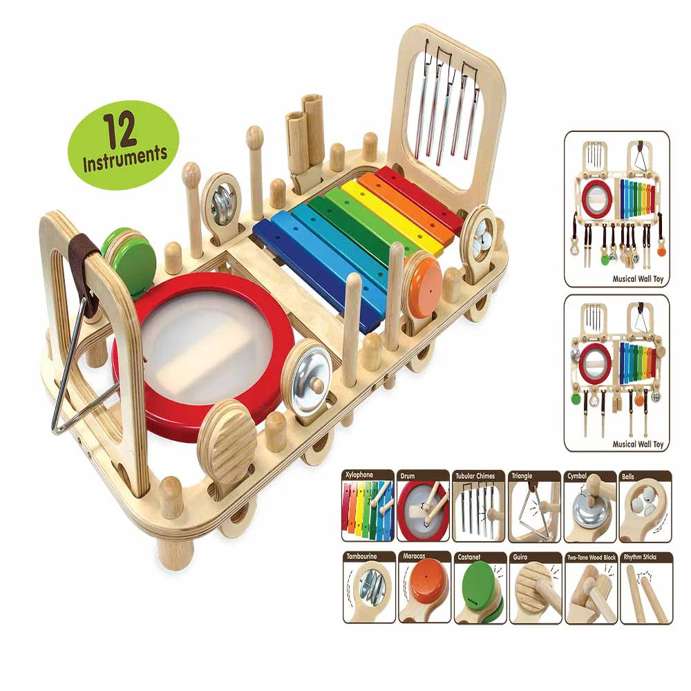 Melody Bench & Wall Toy