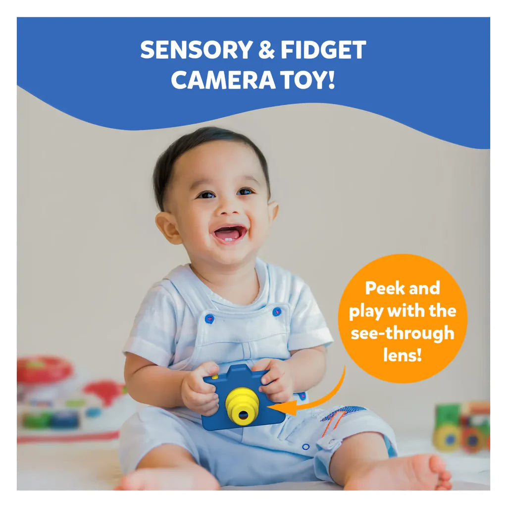 SKILLMATICS Push & Pop: Camera | Sensory & Fidget Toy (Ages 9-24 months)