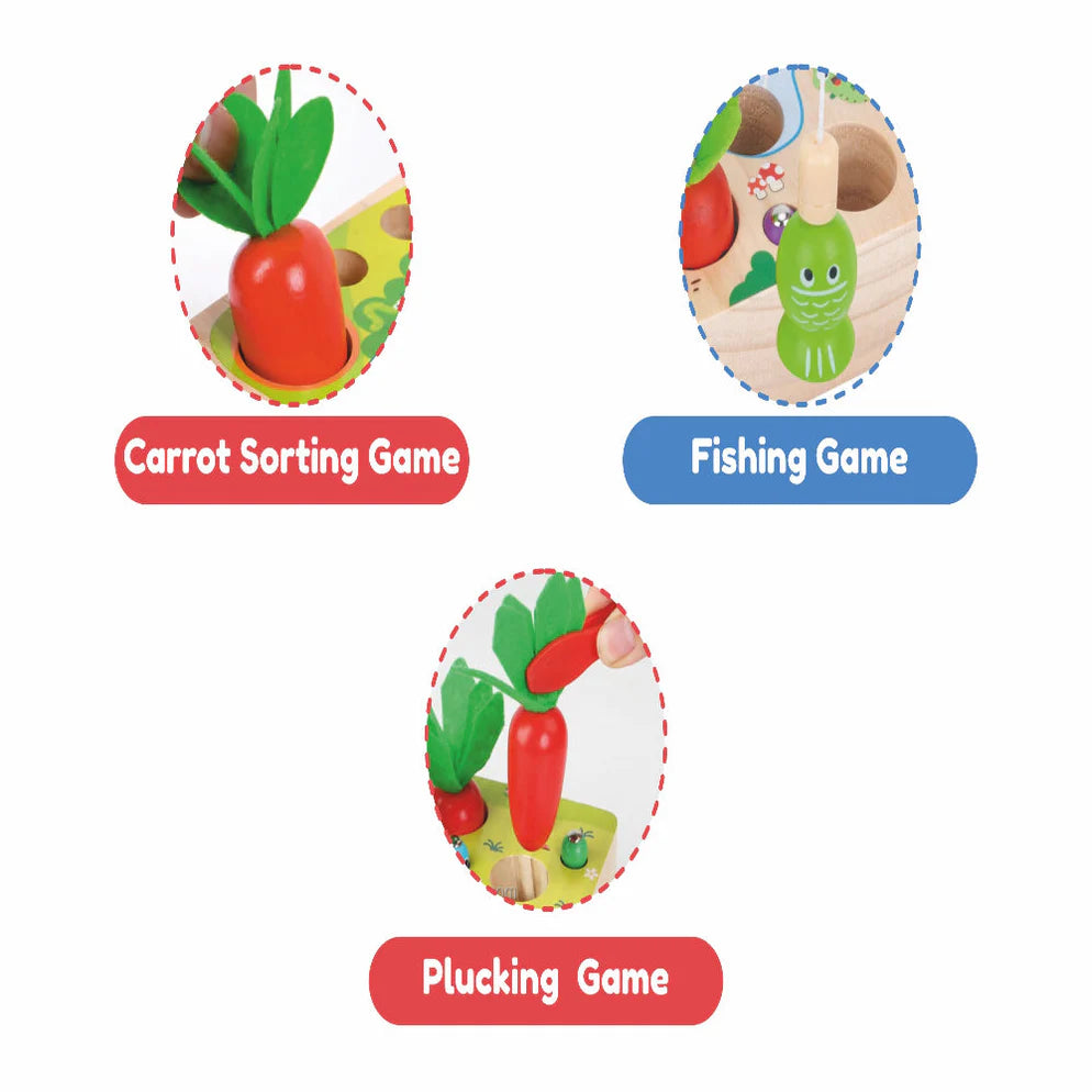 Open Ended 3 In 1 Magnetic Fishing Game