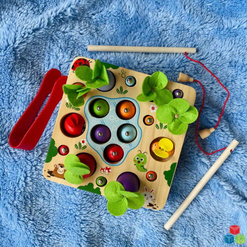 Open Ended 3 In 1 Magnetic Fishing Game