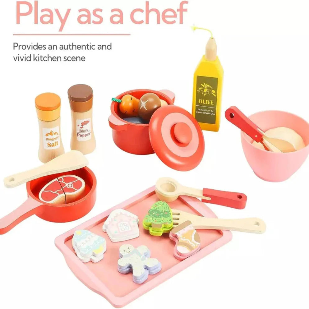 Open Ended Cookware Playset -12pcs