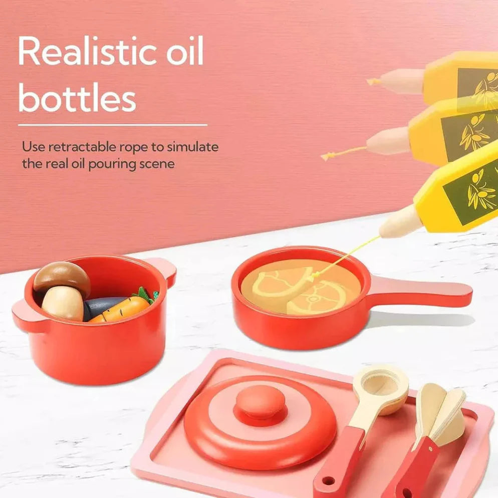 Open Ended Cookware Playset -12pcs