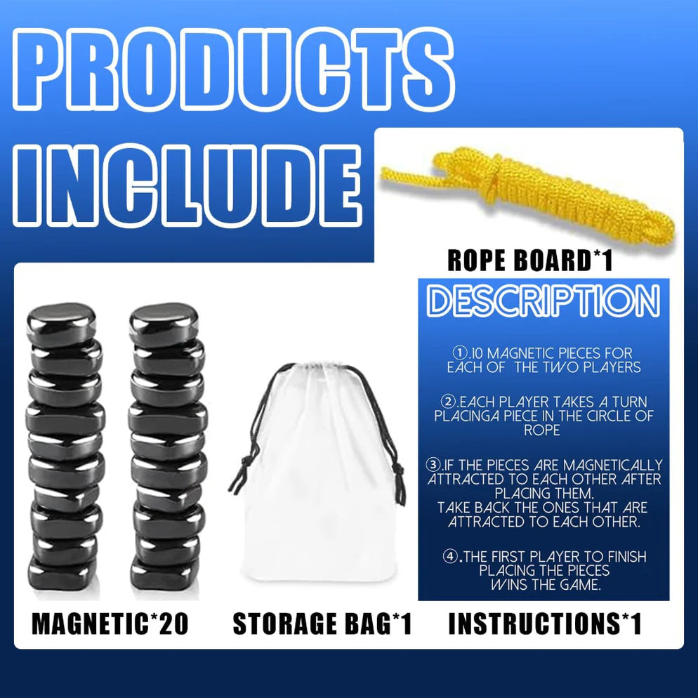 Open Ended Magnetic Stones Game