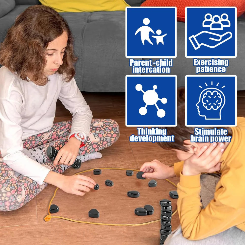 Open Ended Magnetic Stones Game