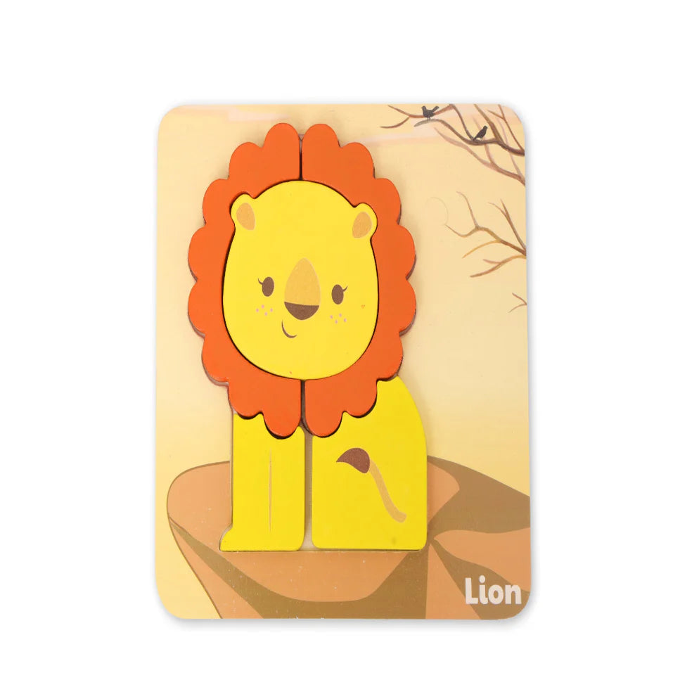 Open Ended Toddler's First 6 In 1 Puzzle