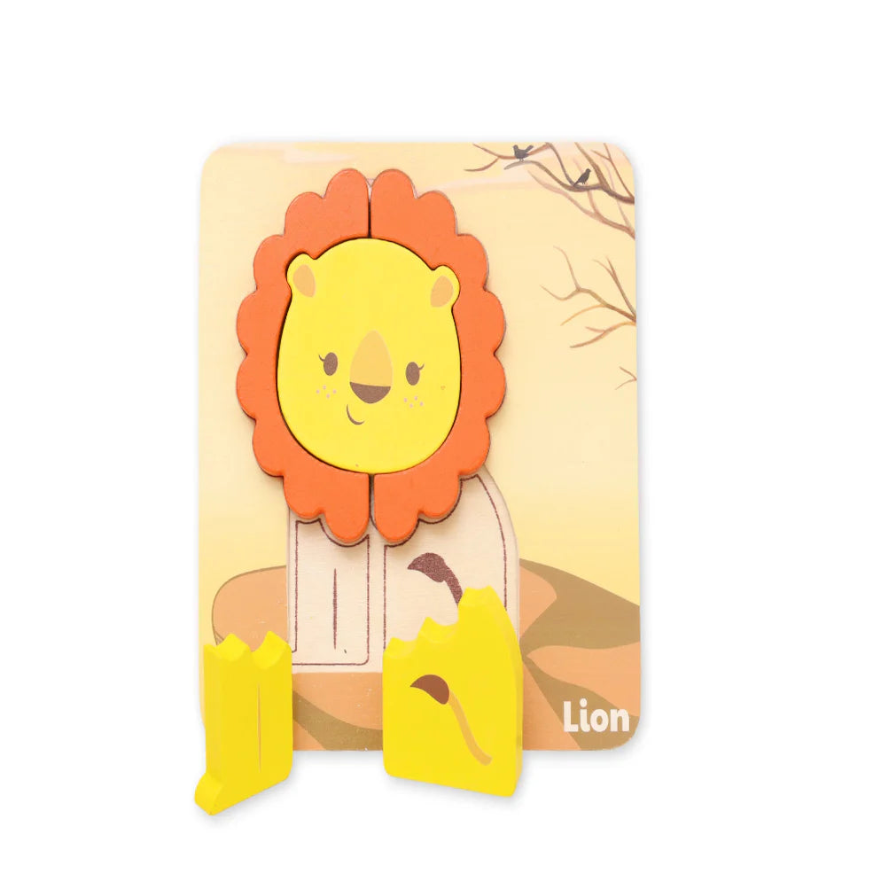 Open Ended Toddler's First 6 In 1 Puzzle