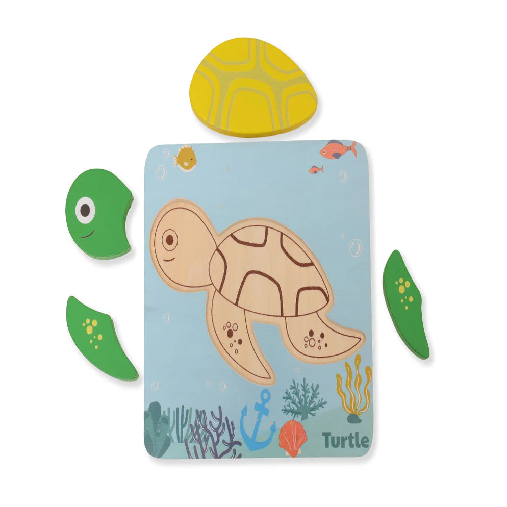 Open Ended Toddler's First 6 In 1 Puzzle